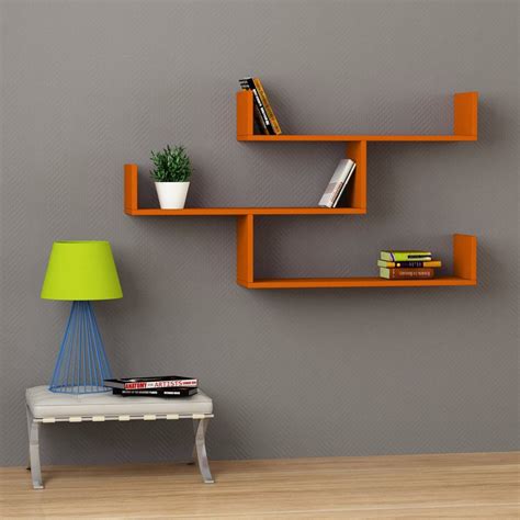 contemporary wall shelves